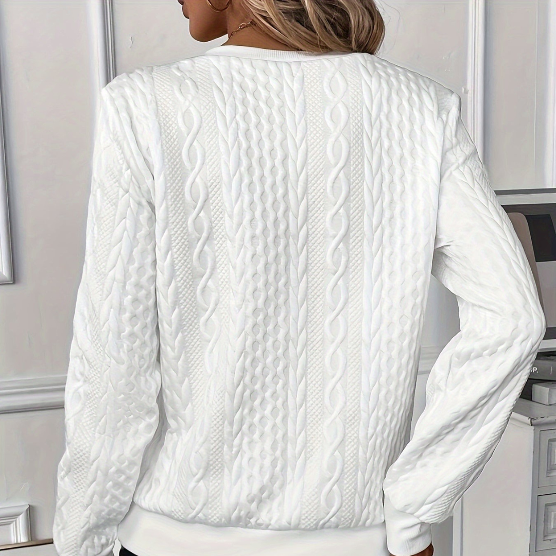 MAYA - Maglione premium con zip