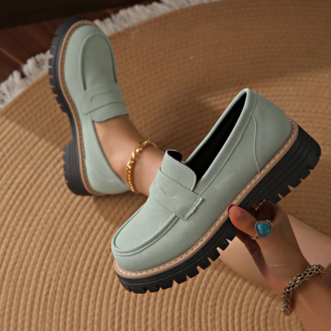 DENISE - Mocassini In Pelle Scamosciata