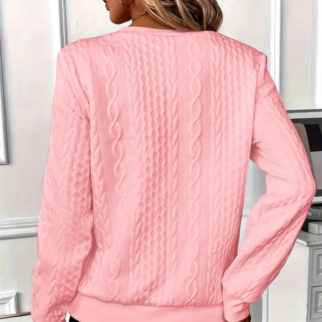 MAYA - Maglione premium con zip