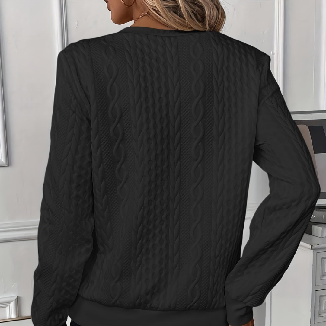 MAYA - Maglione premium con zip