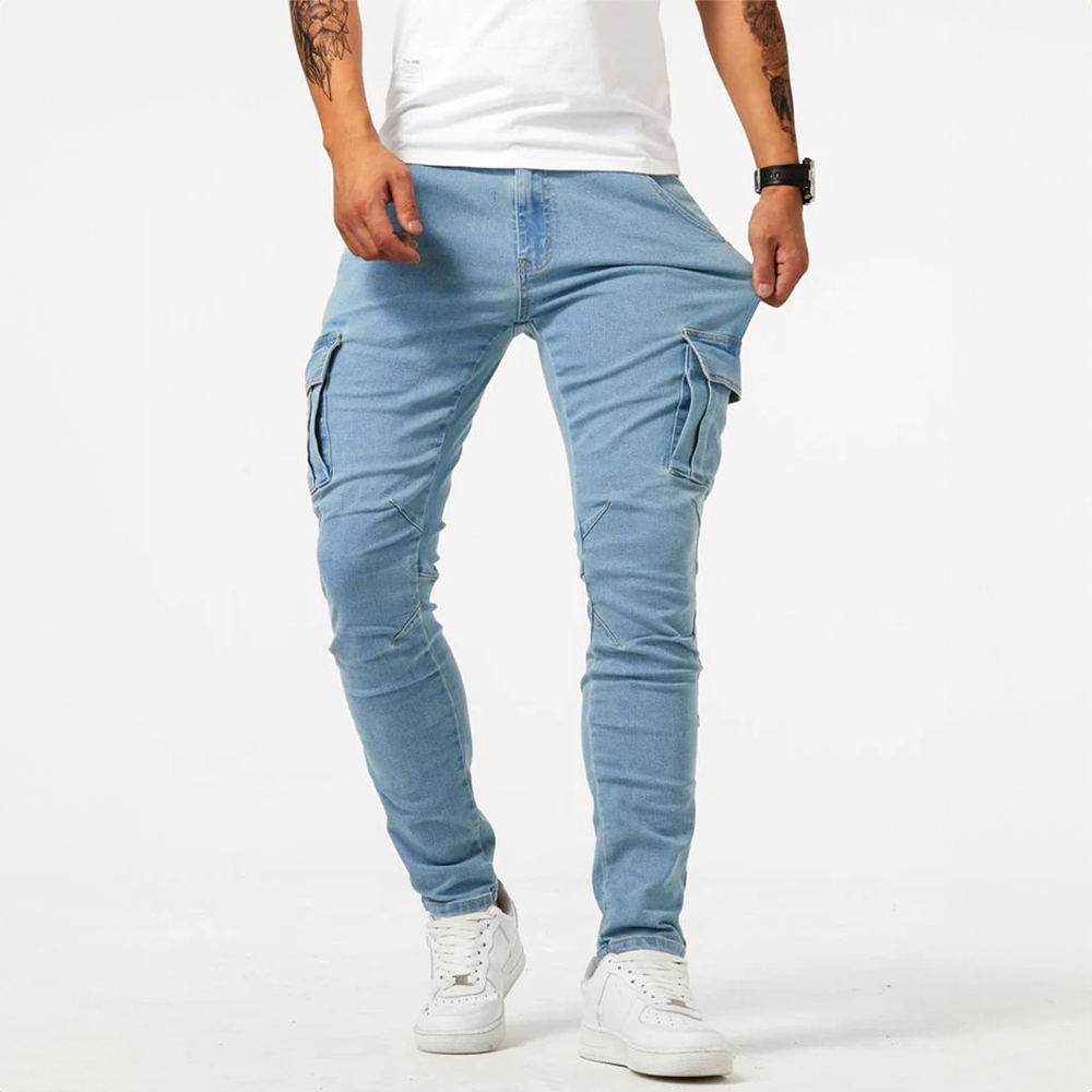 DAVID - Jeans cargo urban