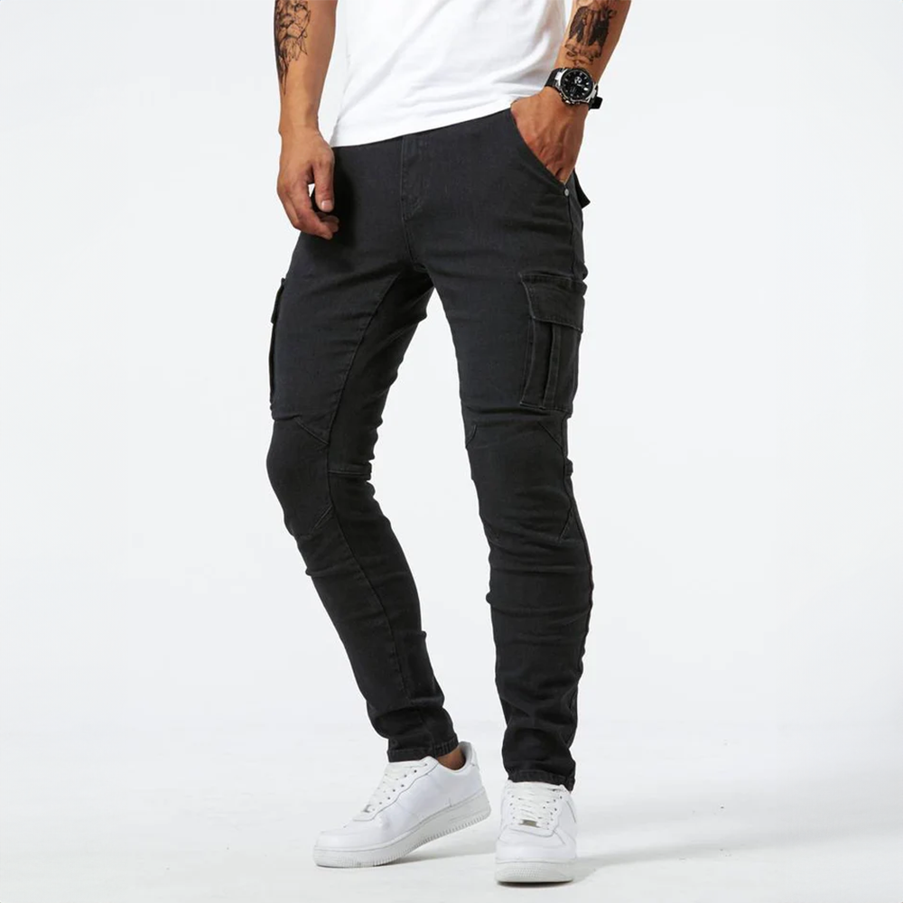 DAVID - Jeans cargo urban