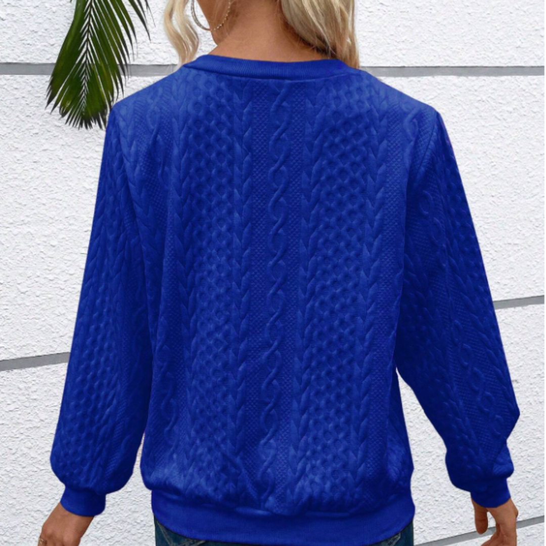 MAYA - Maglione premium con zip