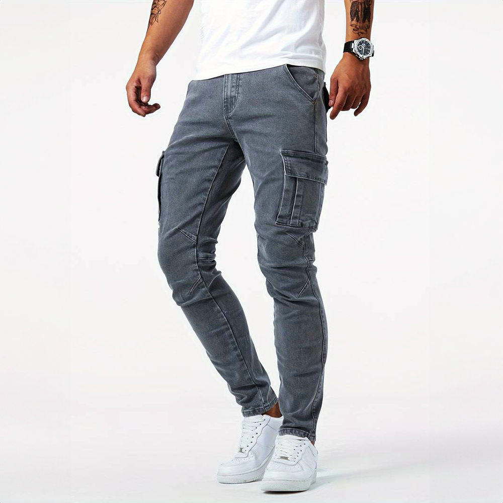 DAVID - Jeans cargo urban
