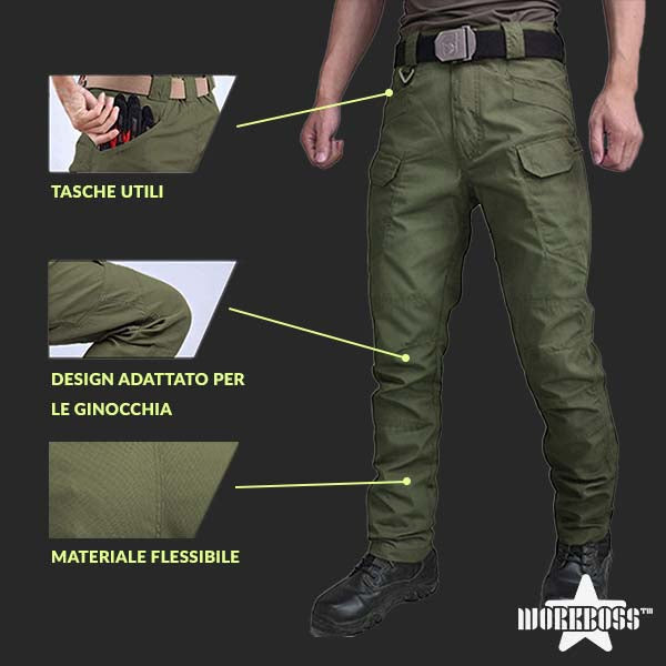WORKBOSS – Pantaloni tattici da uomo