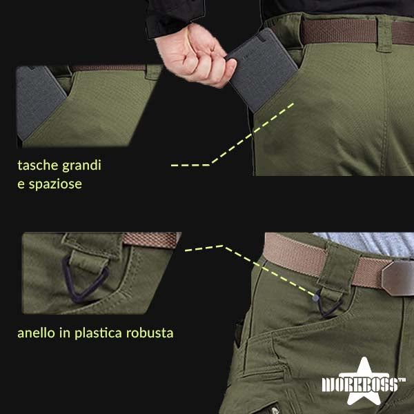 WORKBOSS – Pantaloni tattici da uomo