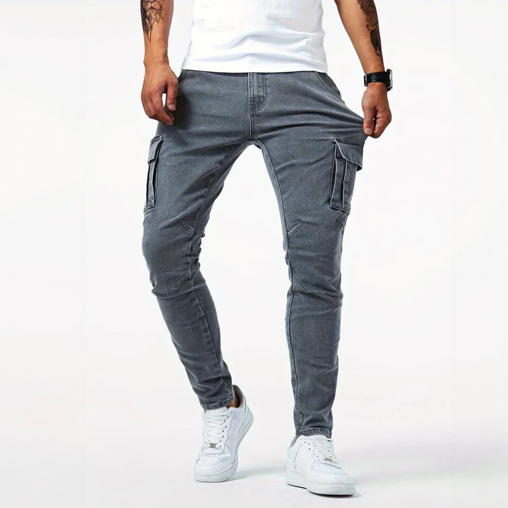 DAVID - Jeans cargo urban